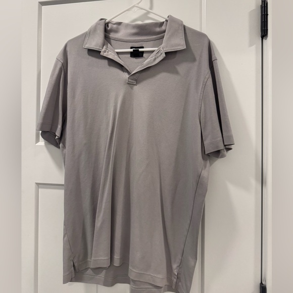 14th & Union Other - 14th & Union Grey 100% Cotton Polo Large